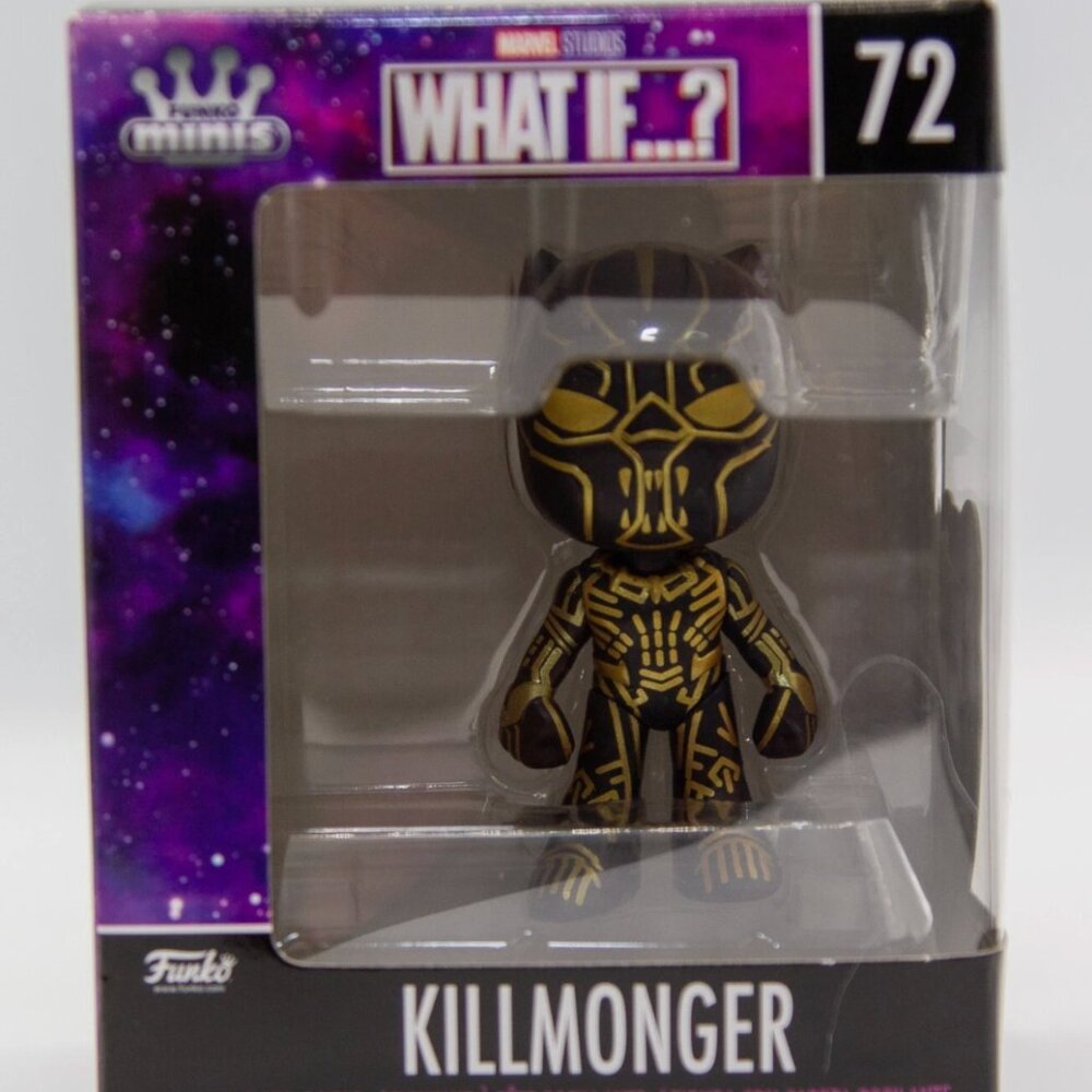 Killmonger Funko Minis Marvel Studios What If Figures (NIB)
